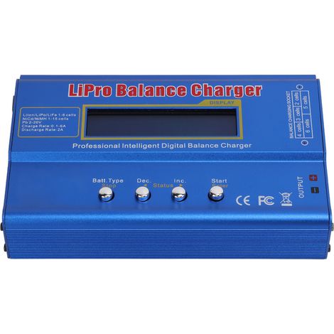 80W B6 Multifunktions-Ladegerät mit Balancer für RC-Modellflugzeuge und Multicopter (1/5)