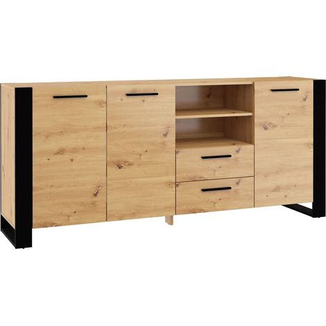 Commode de rangement Meuble Nuka D 97x197x45cm (HxlxP) design moderne de haute qualité (1/4)