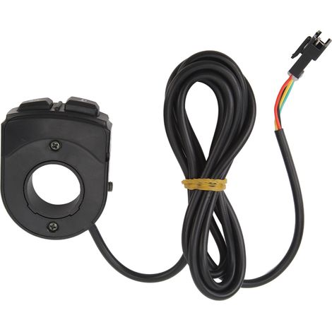 Interrupteur d'éclairage pour vélo électrique DK21 1S, klaxon pour vélo électrique, accessoires de conversion de batterie au lithium pour vélo électrique (1/5)