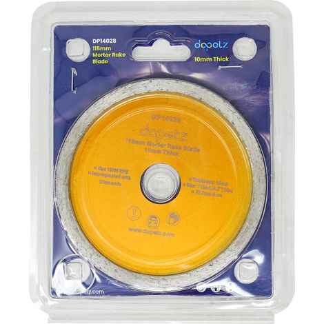 Dapetz ® 115mm Diamond Cutting Discs for Angle Grinder - Super Thin Fast, Clean Cut on Porcelain, Granite, Marble, Concrete, Tiles, Stones, Bricks & Ceramics (1/5)