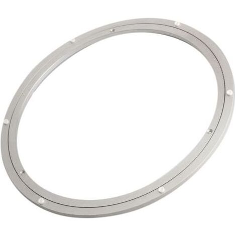 ALLIANDIS391x8.5mm Plateau Rotative à Roulement Platine Tournante Table Aluminium Support Cuisine Gateau (1/4)