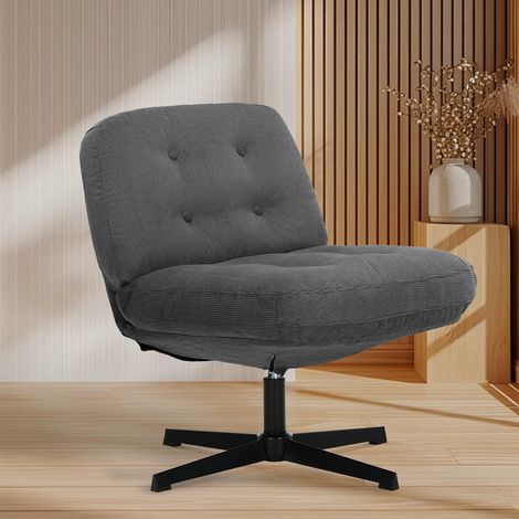 COLAMY Office Chair – Ergonomic Desk Chair with Wide Memory Foam Seat, Comfortable Support for Office & Home Use – Gray (1/5)
