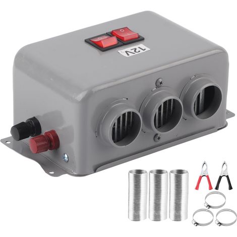 Chauffage voiture 12V rapide - 600W à 800W, silencieux, dégivrage, design compact (1/5)