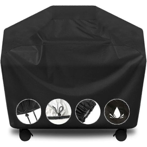Housse de barbecue imperméable, 5 tailles disponibles, 145 x 61 x 117 cm (1/4)