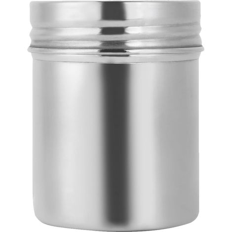 Bocal de conservation hermétique en acier inoxydable 304, petit contenant portable pour thé, café et grains (1/5)