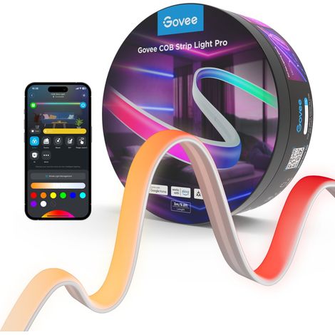 Govee COB-LED-Streifen 3 m, WLAN, Bluetooth H61E5