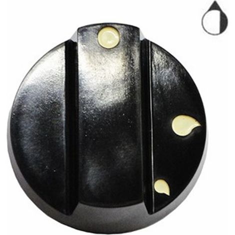 POMELLO MANOPOLA CUCINA PROFESSIONALE Attacco 12mm diametro totale 70mm