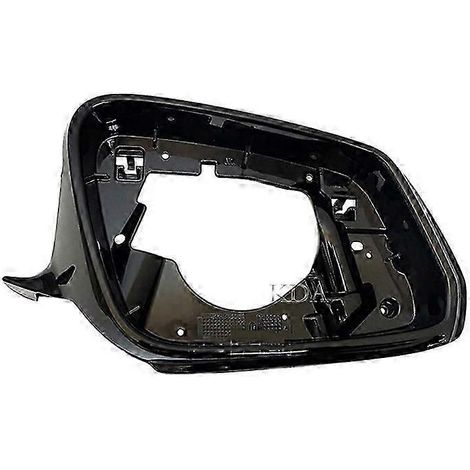 Coque de rétroviseur extérieur gauche/droite automatique, coque inférieure, pour BMW Série 5, 6 et 7 F10, F11, F18, F07, F06, F12, F13, F01, F02 (2014-2017) (Cadre brillant droit) (1/4)