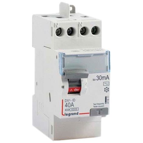 Legrand DX³-ID Interruptor diferencial gris 40A 30mA