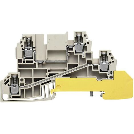 Bloc de jonction dérivateur Weidmüller WDL 2.5/L/L/PE 1030200000-1 beige foncé 1 pc(s) D15584 (1/5)
