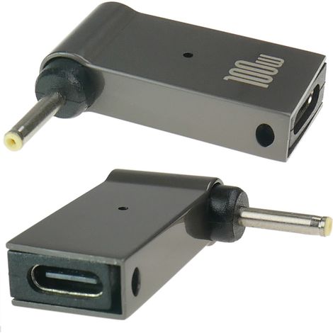 USB-C-Adapter zur Stromversorgung eines Laptops mit einer 2,5 x 0,7 mm Buchse (1/5)