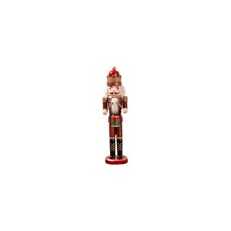 Adornos de soldados cascanueces de 38 cm, figuras de madera de cascanueces para decoración de fiestas navideñas en el hogar, regalos de Año Nuevo para niños.
