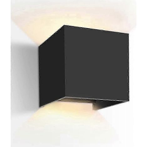 Applique murale solaire étanche pour jardin, veilleuse d'extérieur avec lumière chaude, étanchéité IP65, angle de faisceau réglable (1/4)