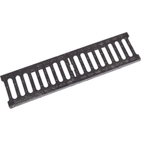 GRIGLIA IN PLASTICA PER CANALETTA IN ABS CM.50X13- - cm.50x13x2h. - 2 pezzi