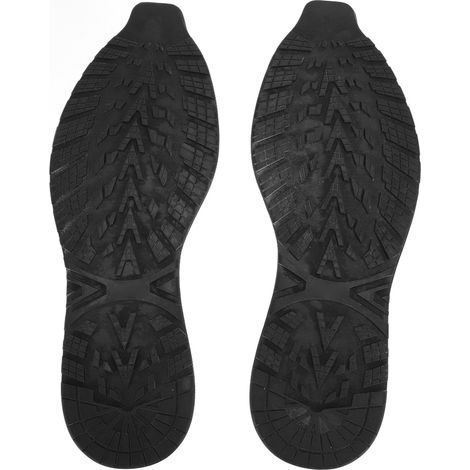 Semelle complète antidérapante caoutchouc réparation chaussure Découpable Élastique DIY Noir Taille 41-44 (1/5)