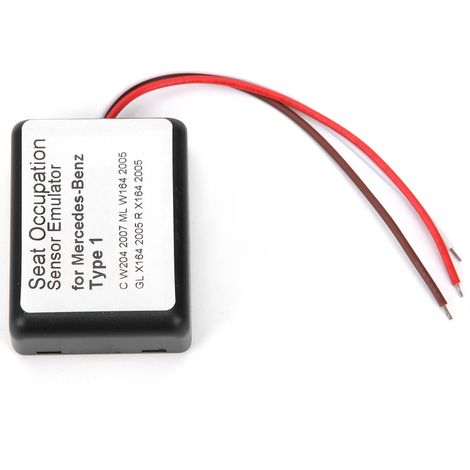 Capteur d'occupation de siège émulateur compatible Mercedes-Benz Classe C W204, GL X164, ML W164, R X164 Type1