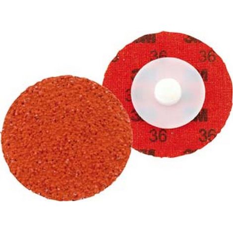 Meule Roloc (TM) Ø 76,2 mm 20000 tr/mn, Cubitron (TM) 977F, Grain : 50, Couleur vert