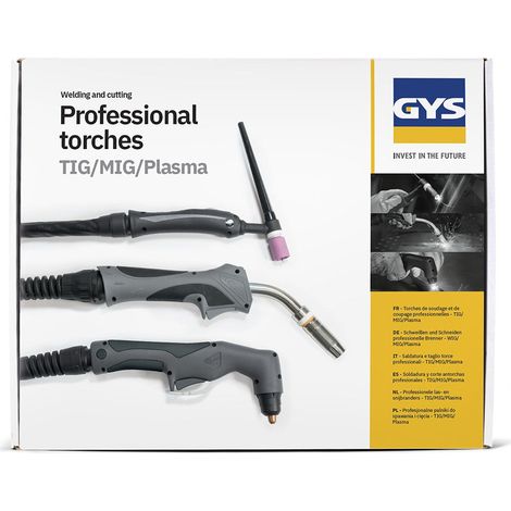 GYS – Torche de soudure TIG 87590 – Pour travaux en milieu confiné – Moteur haute performance – Soudure précise et rapide