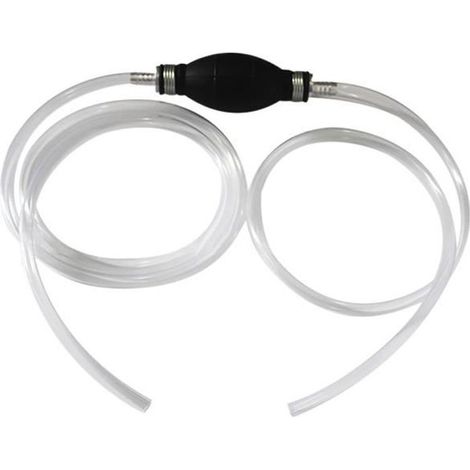 Pompe à carburant manuelle Tuyau de voiture Pompe à ventouse de transfert de liquide pour fluides d\'huile d\'eau de gaz (1/4)