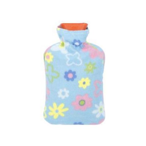 Sac chauffe mains en velours de ciel pour la maison Caoutchouc Bleu (1/5)