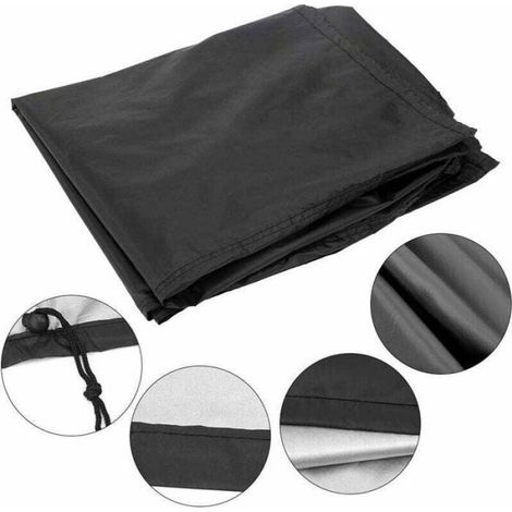 1 Housse de barbecue, Imperméable Anti-UV, Polyester PU, 80x66x100 cm, Pour gril 2-3 brûleurs (1/4)