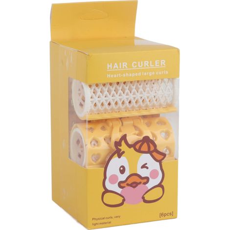 tragbare Haarwicklerclips für das Haarstyling zu Hause, DIY-Salonwerkzeuge, 6er-Set (3x7 cm) (1/5)