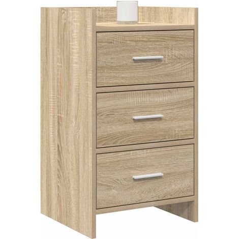 Maison Exclusive - Comodini Rovere Sonoma 40 x 36 x 70 cm Legno ingegnerizzato (1/5)