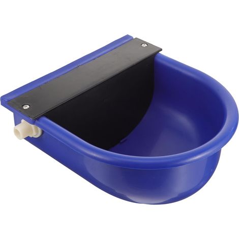 Abreuvoir Automatique Bétail, Bol D'eau Bleu en Plastique  Niveau D'eau Constant, sans Déformation, Propre et Sanitaire, Rouille, Usage Ferme pour Moutons et Chèvres Couleur Aléatoire (1/5)