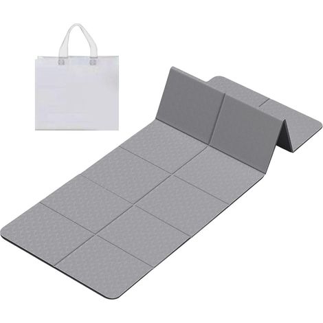 Faltbare Yogamatte – 6 mm dicke, faltbare Trainingsmatte aus reißfestem Material mit Aufbewahrungstasche (1/5)