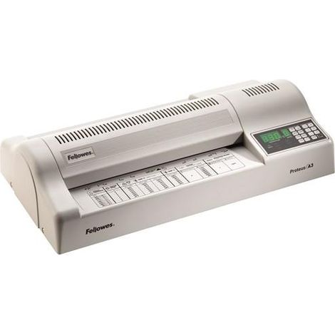 Fellowes Proteus A3 plastificadora gris claro oficina (1/3)