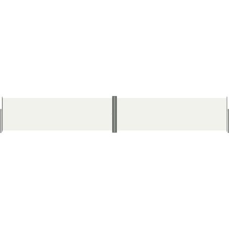 Toldo lateral retráctil 160 x 1000 cm crema 020007164 (1/4)