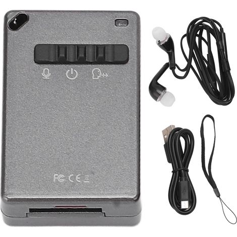 Enregistreur vocal USB 2.0 bloc 15H autonomie pour réunion (1/5)