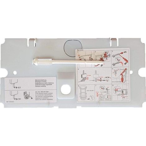 Geberit Placca di protezione completa 240.073.00.1 (1/4)