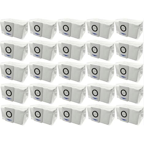 Accessori per l'aspirapolvere robot ECOVACS DEEBOT X1 OMNI/TURBO T10 TURBO: sacchetti per la polvere ad alta capacità, ricambi per contenitore usa e getta - AquaForge
