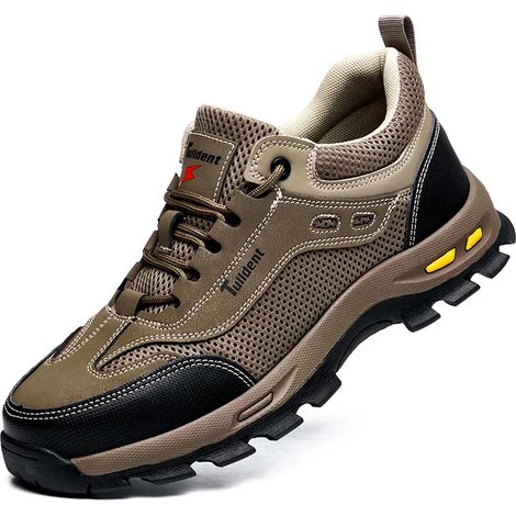Chaussures de travail anti-crevaison pour hommes, chaussures de protection, bottes de sécurité, bottes tactiques, taille 38 (1/5)