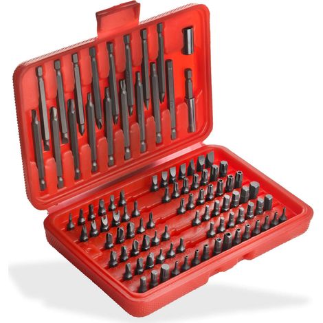 Spezial Bit Set Satz 98 teilig Bits Bitsatz Bitset Bitbox Bitsortiment Bitkoffer (1/4)