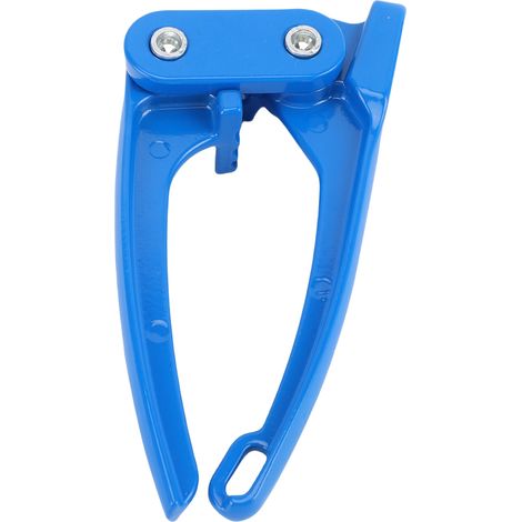 Cintreuse de tubes 1/8 po, 3/16 po, 1/4 po - Outil de cintrage pour conduites de carburant, de frein et de réfrigérant de climatisation (bleu) (1/5)