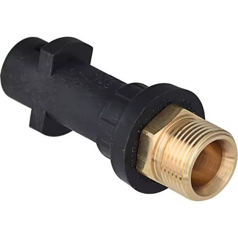 Adaptateur AG vers sortie pour nettoyeur haute pression, M22, trou intérieur 14 mm, dimensions de la grille 1,5 mm, compatible avec les systèmes de raccordement K2, K3, K4, K6, K7 (1/5)
