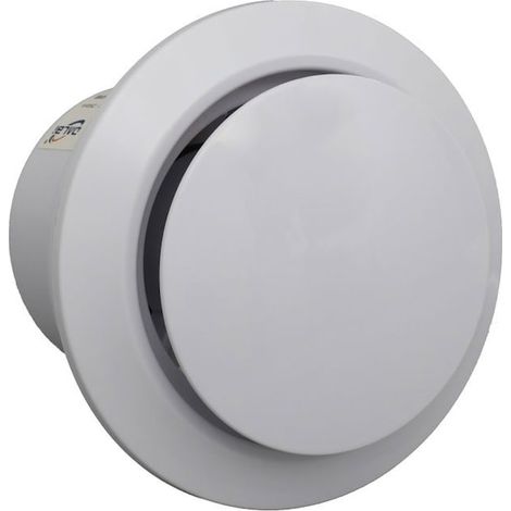 Ventilateur de salle de bain avec clapet anti-retour 150 mm 15 W avec télécommande (1/4)