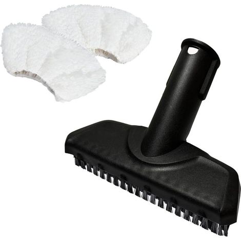 1 Brosse à main, 2 Bonnettes de nettoyage à vapeur pour nettoyeur vapeur Kärcher SC1 SC2 SC3 SC4 SC5 Easyfix 2.884-280.0 (1/5)