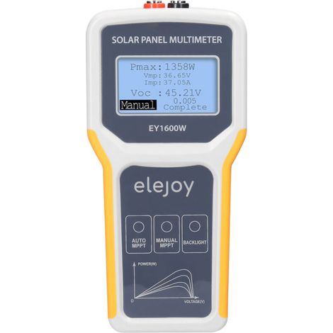 EY1600W MPPT-Solarmultimeter mit LCD-Bildschirm (batterielos) (1/5)