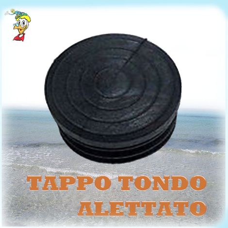 Puntale di Protezione Alettato Tondo Ø mm. 40
