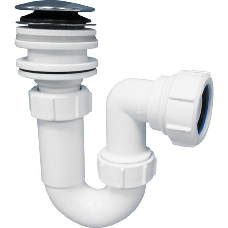 McAlpine BK2 All in One Fast Fix Basin Clicker Waste & Tubular Trap