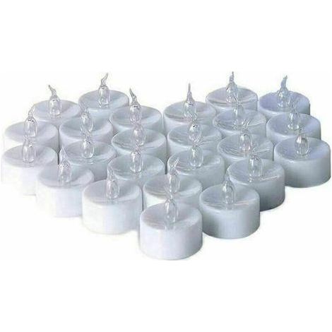 LED-Teelicht, flammenlose Kerze, funkelnde LED-Kerze mit weißem Flackereffekt – Fei Yu (1/5)