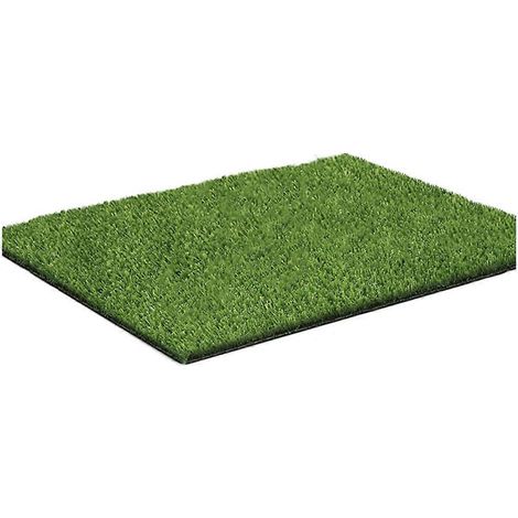 Kunstrasen, großer Rasenteppich für Terrasse und Garten (80 x 100 cm)