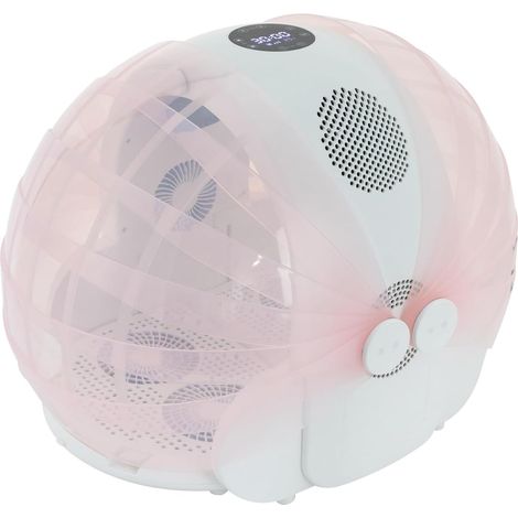 Boîte de séchage portable pour animal domestique, 600 W, silencieuse, pliable, avec 8 ventilateurs et minuterie, 60 dB, 60,8 x 47,5 x 44 cm, idéale pour les voyages et la maison (1/5)