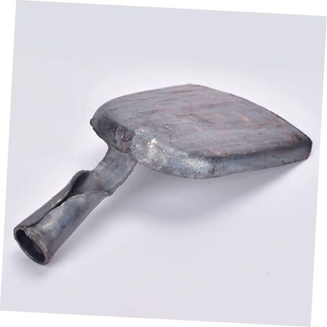 Pelle, Art Garden 1pc, Jardin, Extérieur Manuel Transplanteur Confort Cuillère Tête Poêle Poignée Camping Outil De Mesure Acier Cendres En Vrac Feu (1/4)
