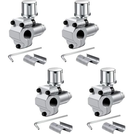 BPV-31 piercing valves for air conditioning refrigerators - compatible with 1/4", 5/16", 3/8" hoses, replaces BPV31, BPV31D, GPV14, GPV31, GPV38, GPV56, MPV31 / pack of 4 (1/5)