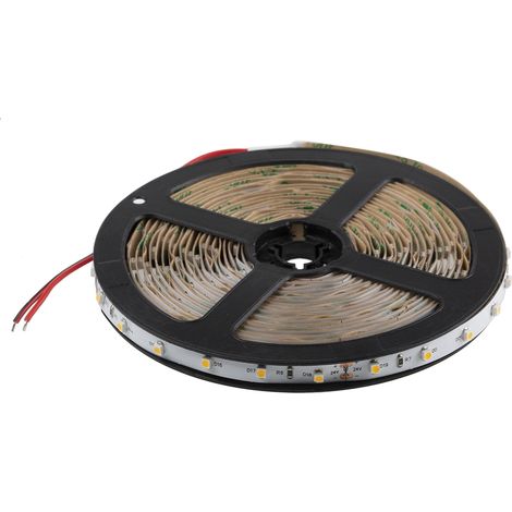 Ruban LED Blanc 5m 24V 2700 3200K, IP20 ( Prix pour 1 )