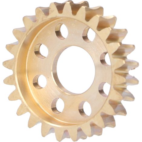 Engrenage à vis sans fin en laiton de 14 mm à 24 dents, roue dentée en laiton de module 1,5, engrenage d'entraînement de moteur